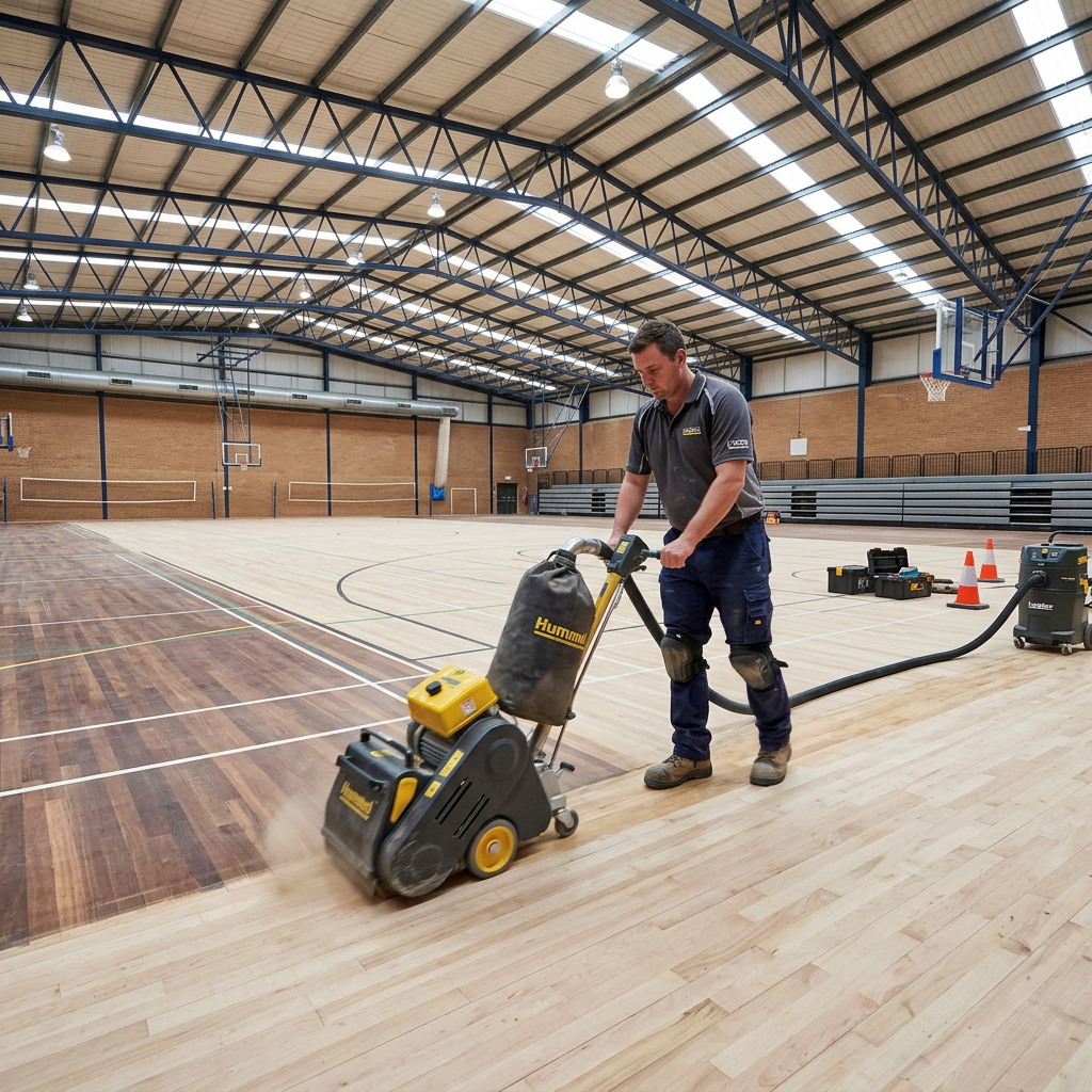 Commercial School Hall Sanding Walthamstow