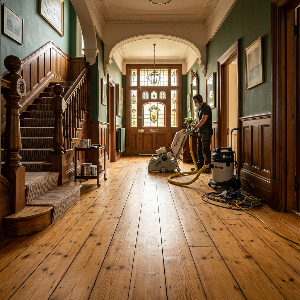 Victorian Pine Floor Sanding Walthamstow